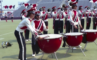LaSalle Cadets playing concert (Nationals prelims, CNE, 1973)
Photo by Eric McConachie
Keywords: 1973