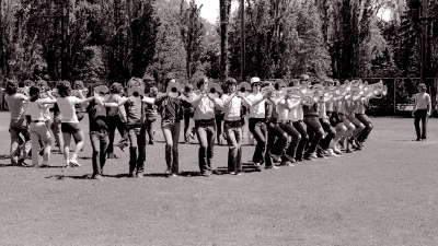 LaSalle Cadets rehearsing (Ottawa, 1973)
Photo by Eric McConachie
Keywords: 1973