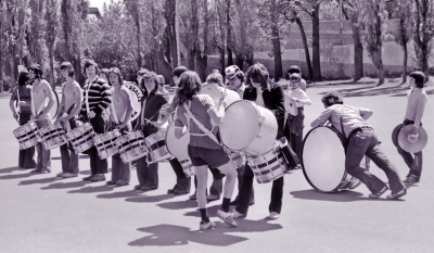 LaSalle Cadets rehearsing (Ottawa, 1973)
Photo by Eric McConachie
Keywords: 1973