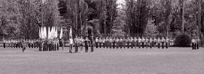 LaSalle Cadets rehearsing (Ottawa, 1973)
Photo by Eric McConachie
Keywords: 1973