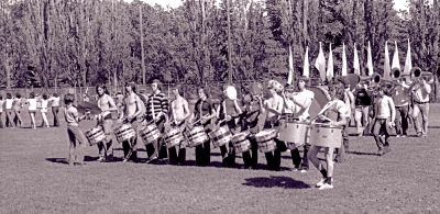 LaSalle Cadets rehearsing (Ottawa, 1973)
Photo by Eric McConachie
Keywords: 1973