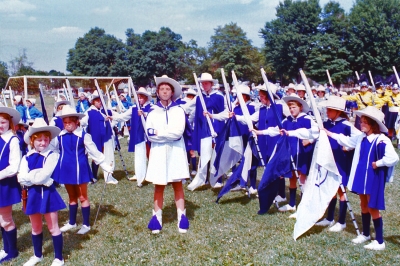 Durham Girls Drum Corps (Simcoe, 1978)
Photo by Eric McConachie
Keywords: 1978