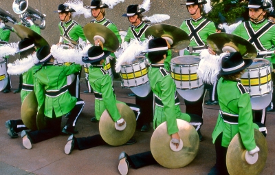 Avant Garde performing public concert (Jackson Square, Hamilton, 1979)
Photo by Eric McConachie
Keywords: 1979