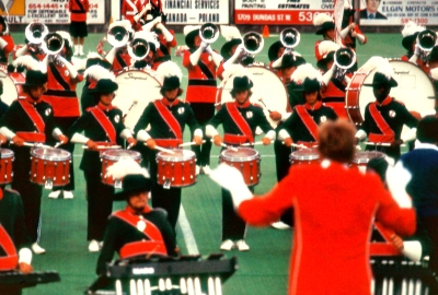 Santa Clara Vanguard (Lamport Stadium, Toronto, 1978)
Photo by Eric McConachie
Keywords: 1979
