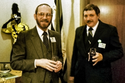 Al Lavigne and Brian Williams  (Optimists Reunion, 1983)
Submitted by Phil Hennings
