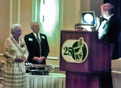 Presentation to Mr and Mrs Baggs (Optimists Reunion, 1983)
Submitted by Phil Hennings
