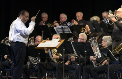 Joel Alleyne conducting DOCA (Simcoe, 2014)
Photo by David Johns
Keywords: 2014