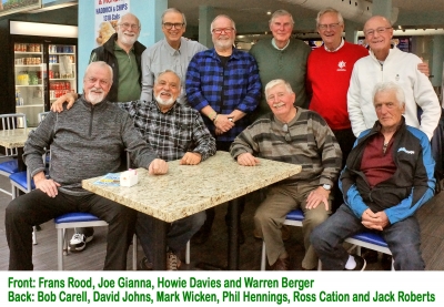 Some Optimists at a recent gathering (November, 2022)
Submitted by Frans Rood
Keywords: 2022