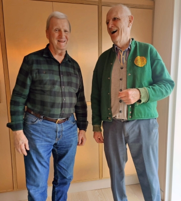 L-R: Mel Dey and Ivor Bramley (UK, 2023)
Submitted by Mel Dey
Keywords: 2023