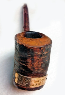Pipe present to Mr Baggs by the corps (September 19, 1959)
Submitted by Phil Hennings
Keywords: 1959