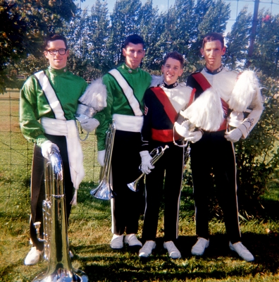 Dave, Brian, Peter and John Byrne (about 1966)
Submitted by John Byrne
Keywords: 1966