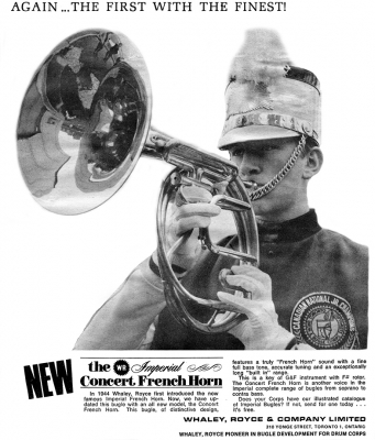 Dwight Angus in promo for Whaley Royce Concert French Horn
Submitted by George Tamaki
