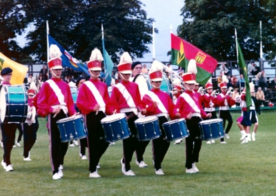 Scarborough Firefighters (probably Dufferin Gates at the CNE, 1968)
Photographer: Eric McConachie
Keywords: 1968