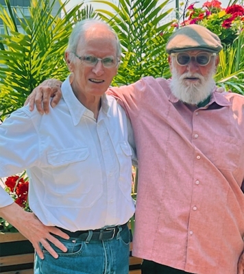 L-R: John and Peter Byrne (2025)
Photographer Kathy Byrne
Keywords: 2025