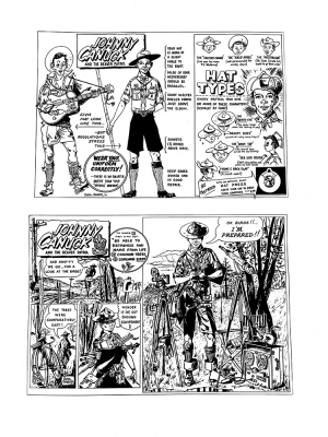 Johhny Canuck (created when Don was working with the Boy Scouts)
Created by Don Daber
