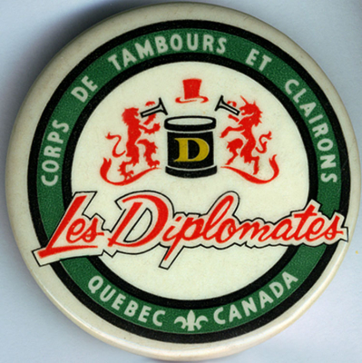 Les Diplomates button
From John Shearer's collection
Keywords: button