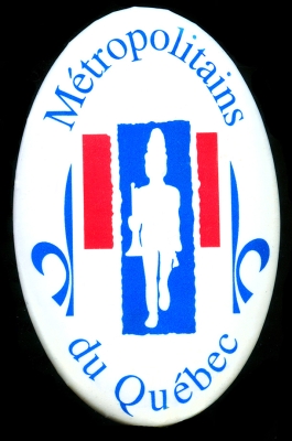 Les Métropolitains button
provided by Bob Carell
