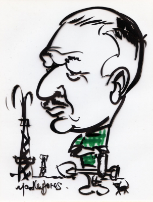Caricature of Mr Baggs
Submitted by Phil Hennings
