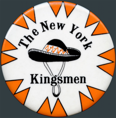New York Kingsmen button
Submitted by John Shearer
Keywords: button