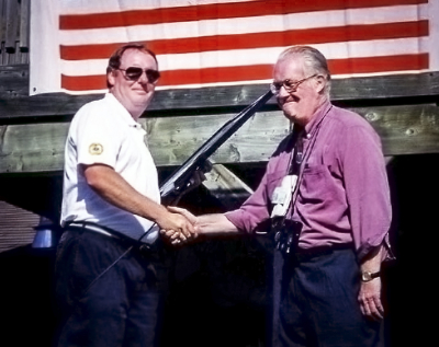 Ric Brown and Don Daber (Optimists Reunion, 1998)
Submitted by Jim Patten
Keywords: 1998