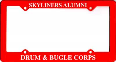 Skyliners Alumni Licence Plate Cover
