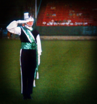 Vern Johansson, Toronto Optimists drum major (Sarnia, 1966)
Photo by Don Daber
Keywords: 1966