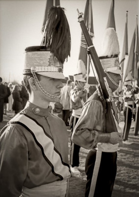 Toronto Optimist Honour Guard (Vern Johansson's wedding, April 11, 1970)
Photo by Don Daber
Keywords: 1970