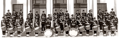 Western Tech Band (1955?)
Back: H. Stefaniak, E. Belczowski, W. Romanik, J. Oniel, R. Formica, G. East, H. Magill, D. F. McIntyre (Band Master), C. Reid, J. Mead, C. Barnes, F. Asada, D. Reid, S. Mistak, G. Smith
Middle: B. Bell, R. McCormick, R. Cowan, L. Alderbert, B. Holden, A. Morrison, D. Mitchcll, E. Schmiel, V. Oretto, E. Matueszek, L. Collins, B. Stanfield, J. Jekebsons, R. Norrie, G. Steane, K. Cole, D. McPhail
Front: J. Hozack, D. Corbett, L. Ferrazzutti, G. Chick, L. Trauzzi, W. Asada, L. Fortney, K. Fukumoto, R. Tanner
Keywords: 1955