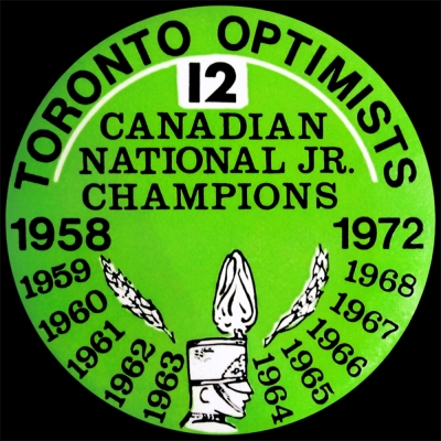 Toronto Optimists 1972 button (12 Nationals)
Submitted by Judy Ferguson
Keywords: 1972 button