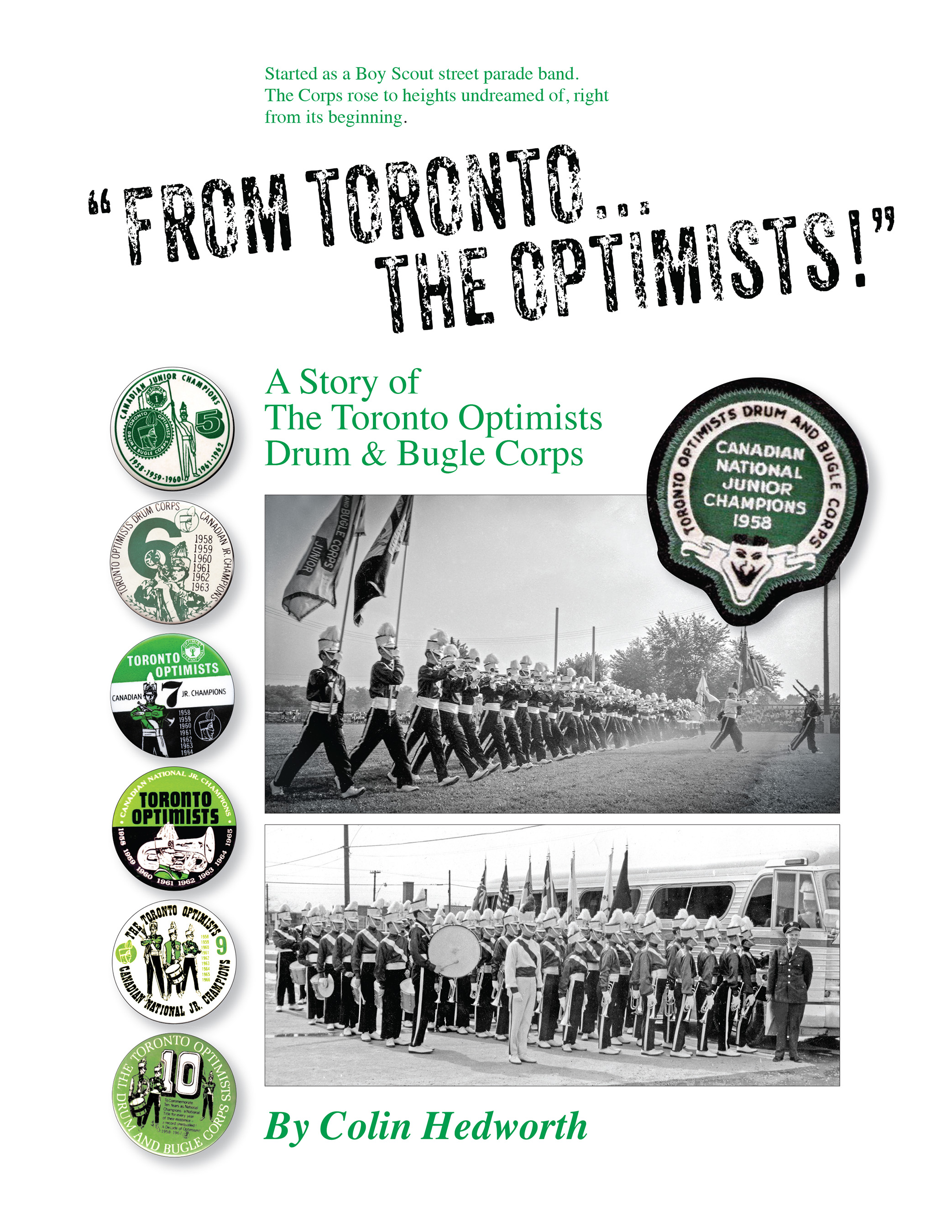 Graphic for: Colin Hedworth's book on the History of the Optimists